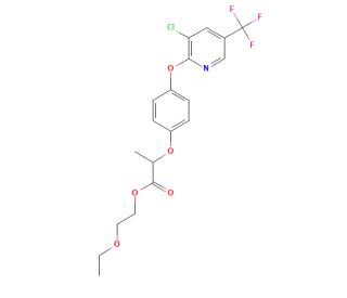Haloxyfop-2-ethoxyethyl - chemical structure image