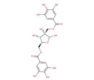 Hamamelitannin (CAS 469-32-9) - chemical structure image