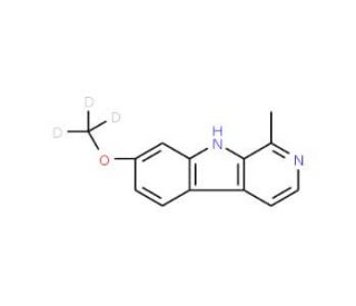 Harmine-d3 (CAS 1216704-96-9) - chemical structure image