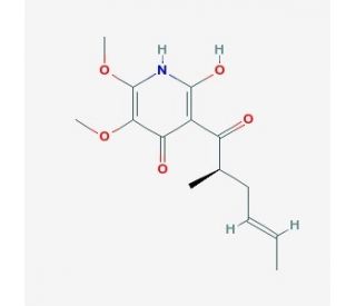 Harzianopyridone (CAS 126637-69-2) - chemical structure image