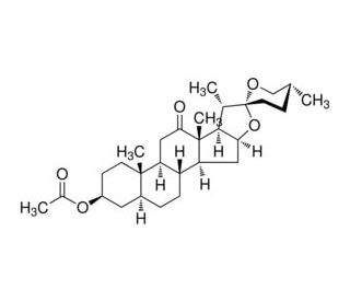Hecogenin Acetate (CAS 915-35-5) - chemical structure image