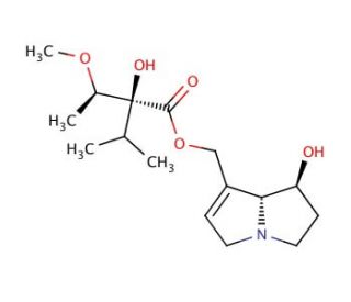 Heliotrine (CAS 303-33-3) - chemical structure image