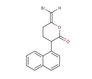 HELSS (Haloenol lactone suicide substrate, BEL, Bromoenol lactone) (CAS 88070-98-8) - chemical structure image