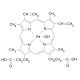 Hematin (CAS 15489-90-4) - chemical structure image