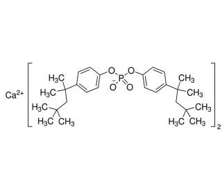 hemi-Calcium bis[4-(1,1,3,3-tetramethylbutyl)phenyl] phosphate - chemical structure image