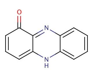 Hemipyocyanine (CAS 528-71-2) - chemical structure image