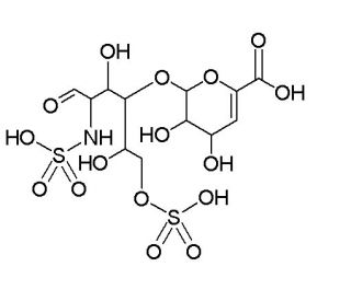 Heparin disaccharide II-S sodium salt (CAS 136098-05-0) - chemical structure image