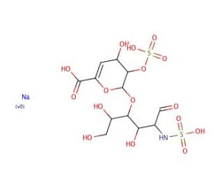 Heparin disaccharide III-S sodium salt (CAS 136098-03-8) - chemical structure image