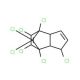Heptachlor (CAS 76-44-8) - chemical structure image