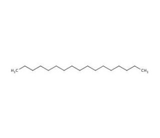 Heptadecane (CAS 629-78-7) - chemical structure image