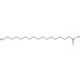 Heptadecanoic acid (CAS 506-12-7) - chemical structure image