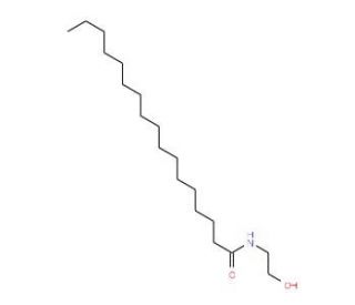 Heptadecanoyl Ethanolamide - chemical structure image