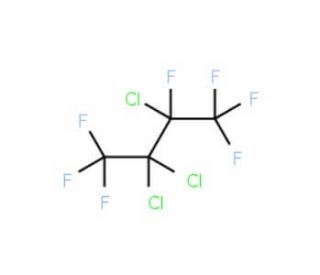 Heptafluoro-2,2,3-trichlorobutane (CAS 335-44-4) - chemical structure image