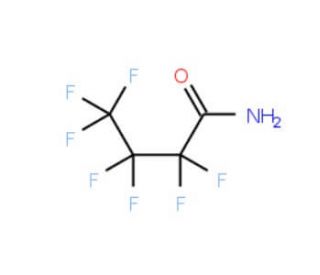 Heptafluorobutyramide (CAS 662-50-0) - chemical structure image