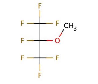 Heptafluoroisopropyl methyl ether (CAS 22052-84-2) - chemical structure image