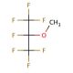 Heptafluoroisopropyl methyl ether (CAS 22052-84-2) - chemical structure image