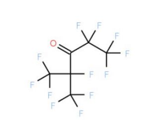 Heptafluoroisopropyl pentafluoroethyl ketone (CAS 756-13-8) - chemical structure image