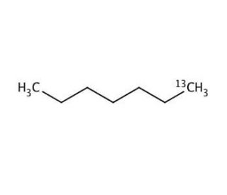 Heptane-1-13C (CAS 75560-45-1) - chemical structure image