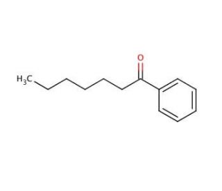 Heptanophenone (CAS 1671-75-6) - chemical structure image