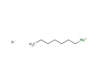 Heptylmagnesium bromide solution (CAS 13125-66-1) - chemical structure image