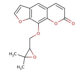 Heraclenin (CAS 2880-49-1) - chemical structure image