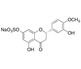 Rac Hesperetin 7-O-Sulfate Sodium Salt - chemical structure image