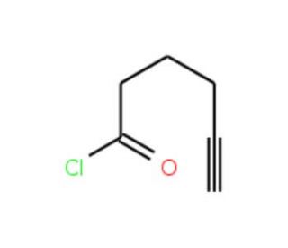 Hex-5-ynoyl chloride (CAS 55183-45-4) - chemical structure image