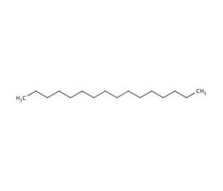 Hexadecane (CAS 544-76-3) - chemical structure image