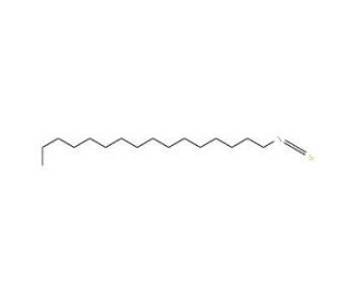 Hexadecyl isothiocyanate (CAS 4426-87-3) - chemical structure image