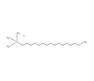 Hexadecyltrimethylammonium chloride (CAS 112-02-7) - chemical structure image
