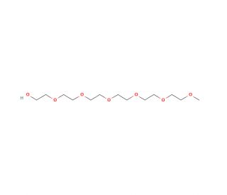 Hexaethylene Glycol Monomethyl Ether (CAS 23601-40-3) - chemical structure image