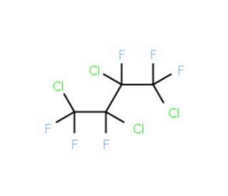 Hexafluoro-1,2,3,4-tetrachlorobutane (CAS 375-45-1) - chemical structure image