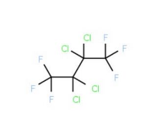 Hexafluoro-2,2,3,3-tetrachlorobutane (CAS 375-34-8) - chemical structure image