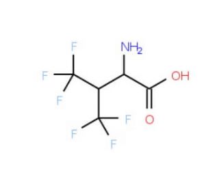 Hexafluoro-DL-valine (CAS 16063-80-2) - chemical structure image