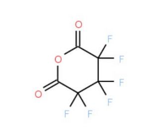 Hexafluoroglutaric anhydride (CAS 376-68-1) - chemical structure image