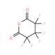 Hexafluoroglutaric anhydride (CAS 376-68-1) - chemical structure image