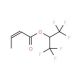 Hexafluoroisopropyl crotonate (CAS 135771-94-7) - chemical structure image
