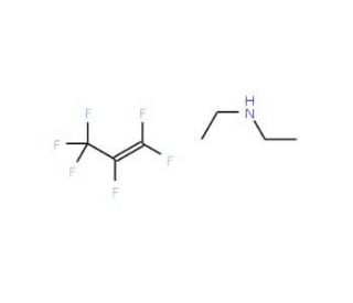 Hexafluoropropene diethylamine (CAS 309-88-6) - chemical structure image