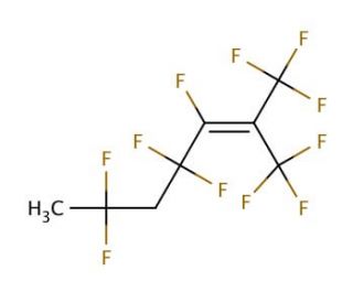 Hexafluoropropene (isomeric dimers) (CAS 13429-24-8) - chemical structure image