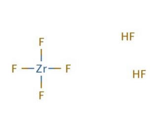 Hexafluorozirconic acid solution (CAS 12021-95-3) - chemical structure image