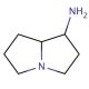 hexahydro-1H-pyrrolizin-1-amine - chemical structure image