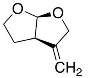 (&plusmn;)-Hexahydro-3-methylene-cis-furo[2,3-b]furan (CAS 109789-17-5) - chemical structure image