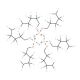 Hexakis(1H,1H,5H-perfluoropentoxy)phosphazene (CAS 16059-16-8) - chemical structure image