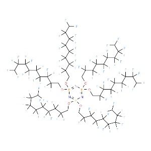 Hexakis(1H,1H,9H-perfluorononyloxy)phosphazene | CAS 186043-67-4