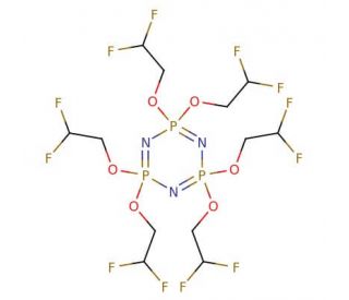 Hexakis(2,2-difluoroethoxy)phosphazene (CAS 186817-57-2) - chemical structure image