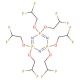 Hexakis(2,2-difluoroethoxy)phosphazene (CAS 186817-57-2) - chemical structure image