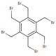 Hexakis(bromomethyl)benzene (CAS 3095-73-6) - chemical structure image