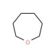 Hexamethylene oxide (CAS 592-90-5) - chemical structure image