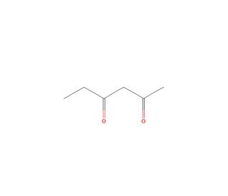 Hexane-2,4-dione (CAS 3002-24-2) - chemical structure image
