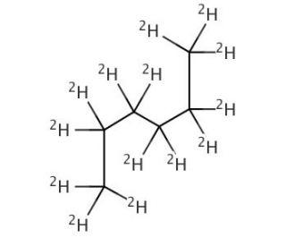 Hexane-d14 (CAS 21666-38-6) - chemical structure image